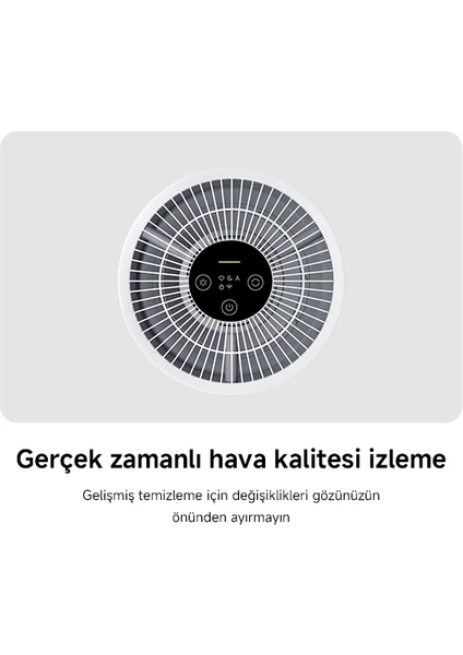 Smart Air Purifier 4 Compact - Beyaz Akıllı Hava Temizleyici, 48 m2'ye kadar, 230m3/s CADR, Uygulama ve Ses Kontrolü